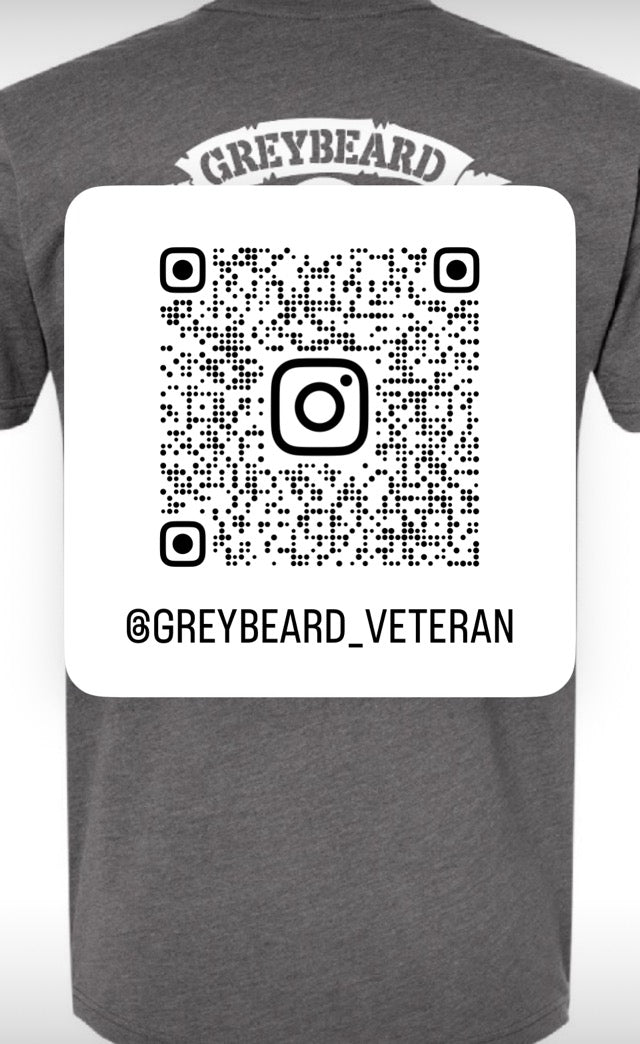 Greybeard Veteran logo T-shirt