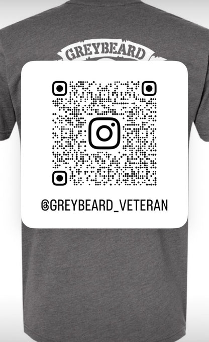 Greybeard Veteran logo T-shirt