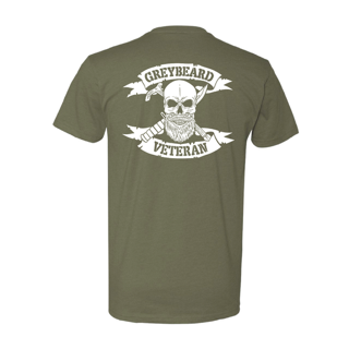 Greybeard Veteran logo T-shirt