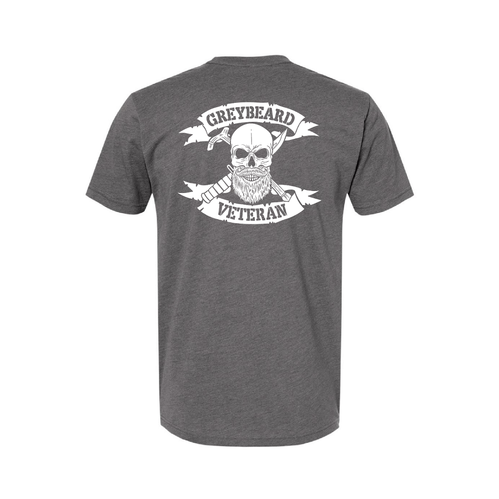 Greybeard Veteran logo T-shirt