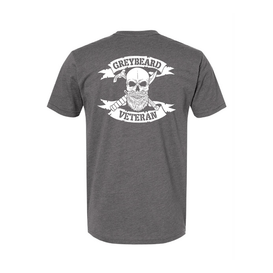 Greybeard Veteran logo T-shirt