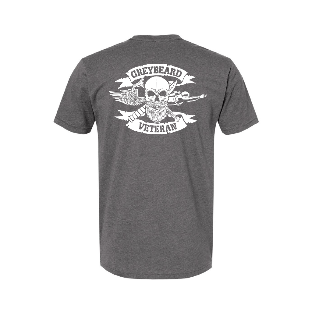 Greybeard Veteran logo T-shirt