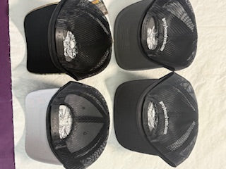 GreyBeard Veterans Trucker Hat – Military Style Snapback in Black, Gray & Camo