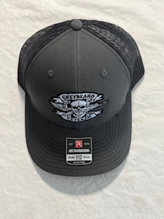 GreyBeard Veterans Trucker Hat – Military Style Snapback in Black, Gray & Camo