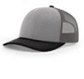 GreyBeard Veteran 112 Trucker Snapback - GREY/ CHARCOAL/ BLACK with the Jack